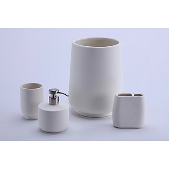 BRAND NEW Haven Designer Ceramic and Wood Vanity Container & Jewelry Box & Tray - Picture 5 of 7